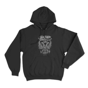 Death Eagle Logo Unisex Hoodie Black